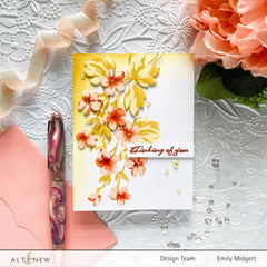 Die & Stencil Bundle Hill Blossoms Layering Stencil & Die Bundle