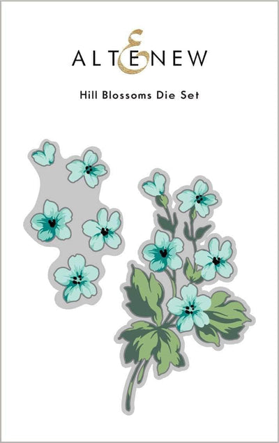 Die & Stencil Bundle Hill Blossoms Layering Stencil & Die Bundle