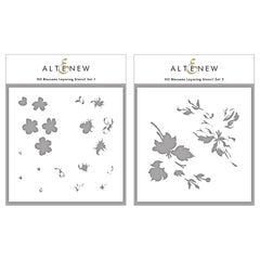 Die & Stencil Bundle Hill Blossoms Layering Stencil & Die Bundle