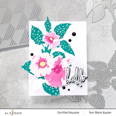 Die & Stencil Bundle Impressionist Bouquet