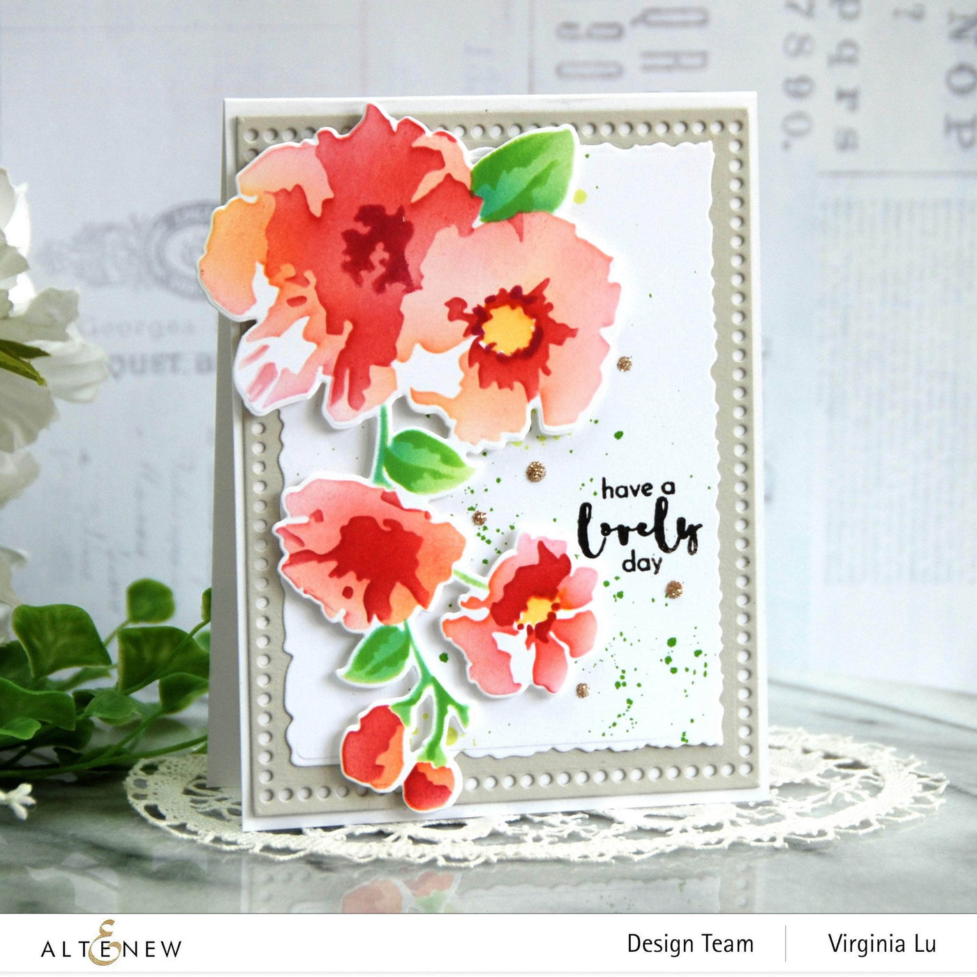 Die & Stencil Bundle Impressionist Bouquet