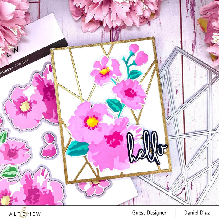 Die & Stencil Bundle Impressionist Bouquet