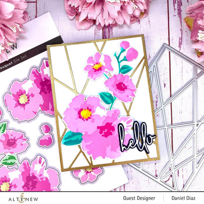 Die & Stencil Bundle Impressionist Bouquet