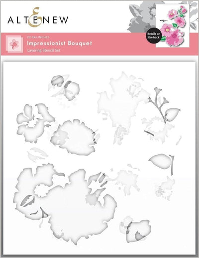 Die & Stencil Bundle Impressionist Bouquet