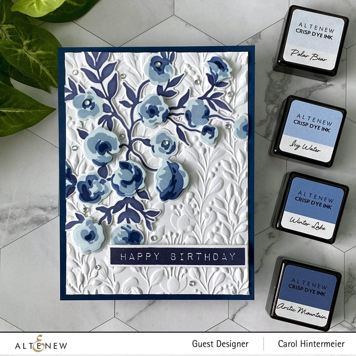 Die & Stencil Bundle Meadow Bush Layering Stencil & Die Bundle
