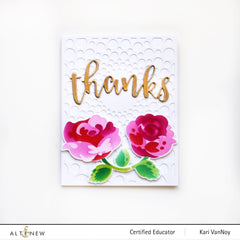 Die & Stencil Bundle Rose Buds