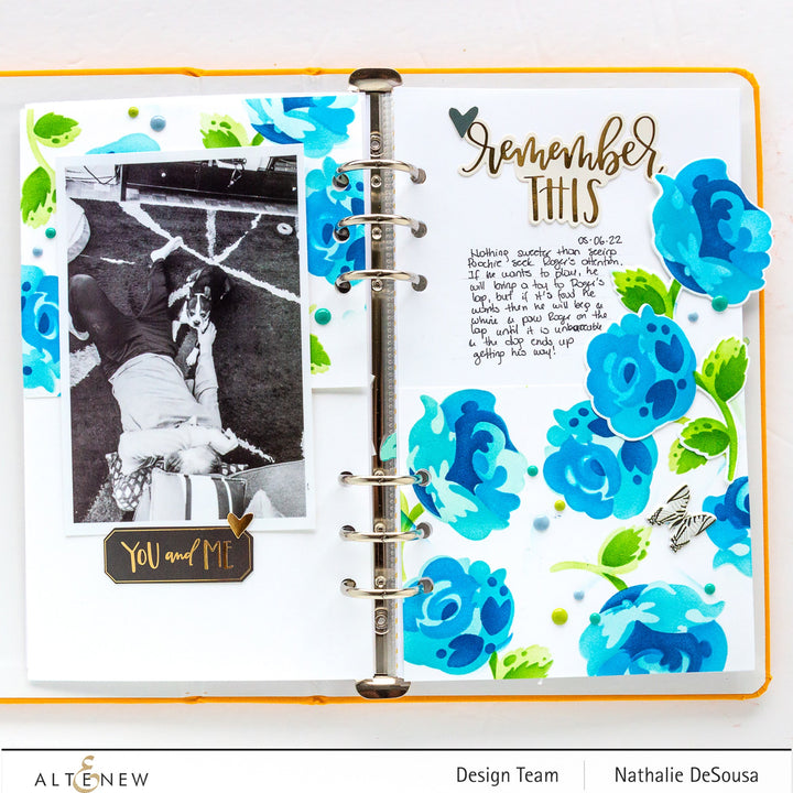 Die & Stencil Bundle Rose Buds