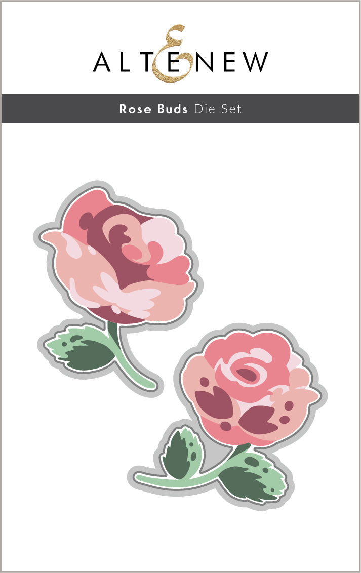 Die & Stencil Bundle Rose Buds