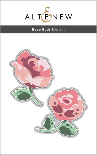 Die & Stencil Bundle Rose Buds