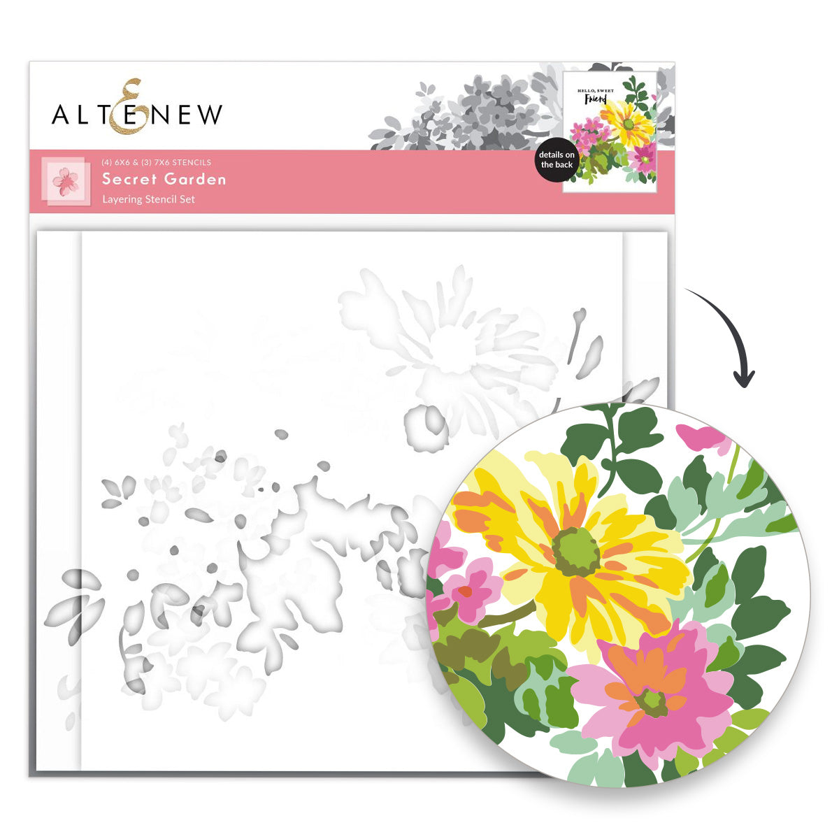Die & Stencil Bundle Secret Garden