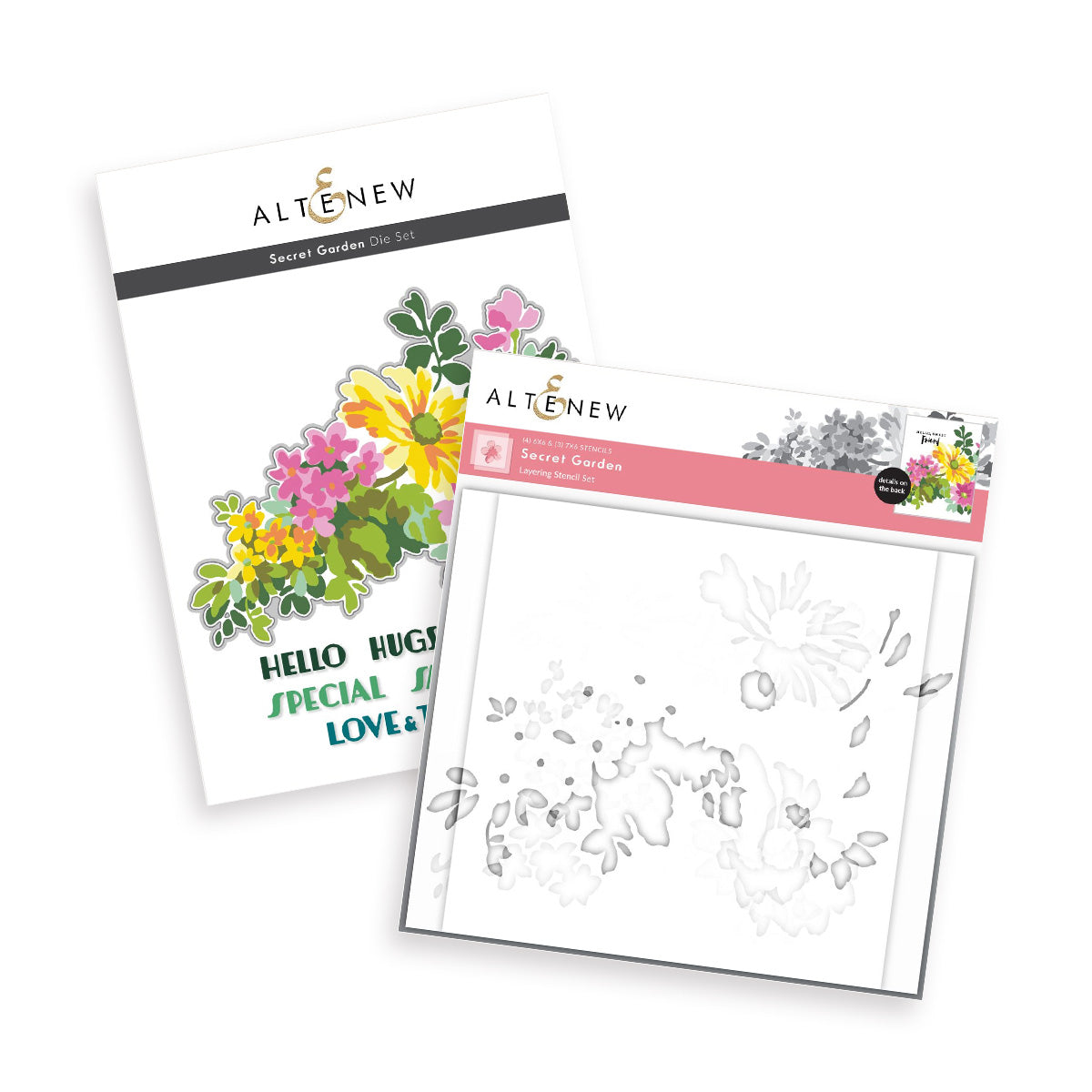 Die & Stencil Bundle Secret Garden