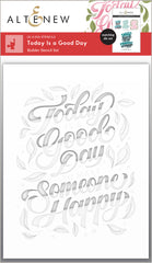 Die & Stencil Bundle Today Is A Good Day