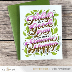 Die & Stencil Bundle Today Is A Good Day