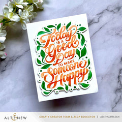 Die & Stencil Bundle Today Is A Good Day