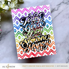 Die & Stencil Bundle Today Is A Good Day