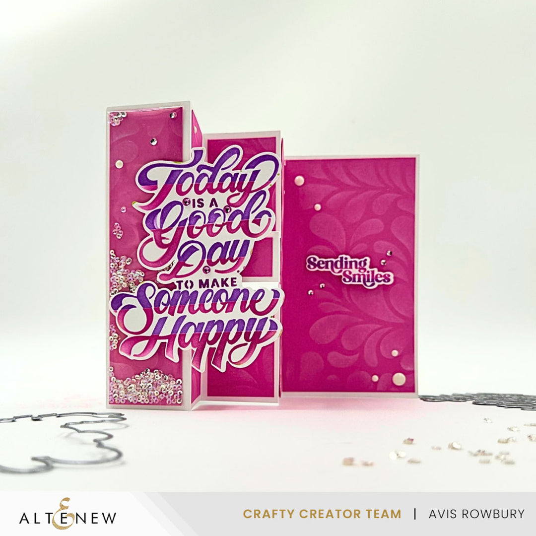 Die & Stencil Bundle Today Is A Good Day