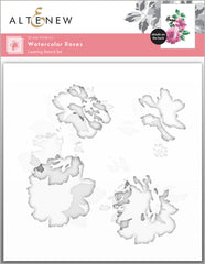 Die & Stencil Bundle Watercolor Roses (Stencil & Die)