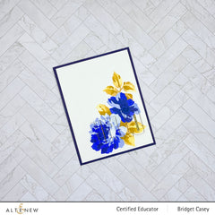 Die & Stencil Bundle Watercolor Roses (Stencil & Die)