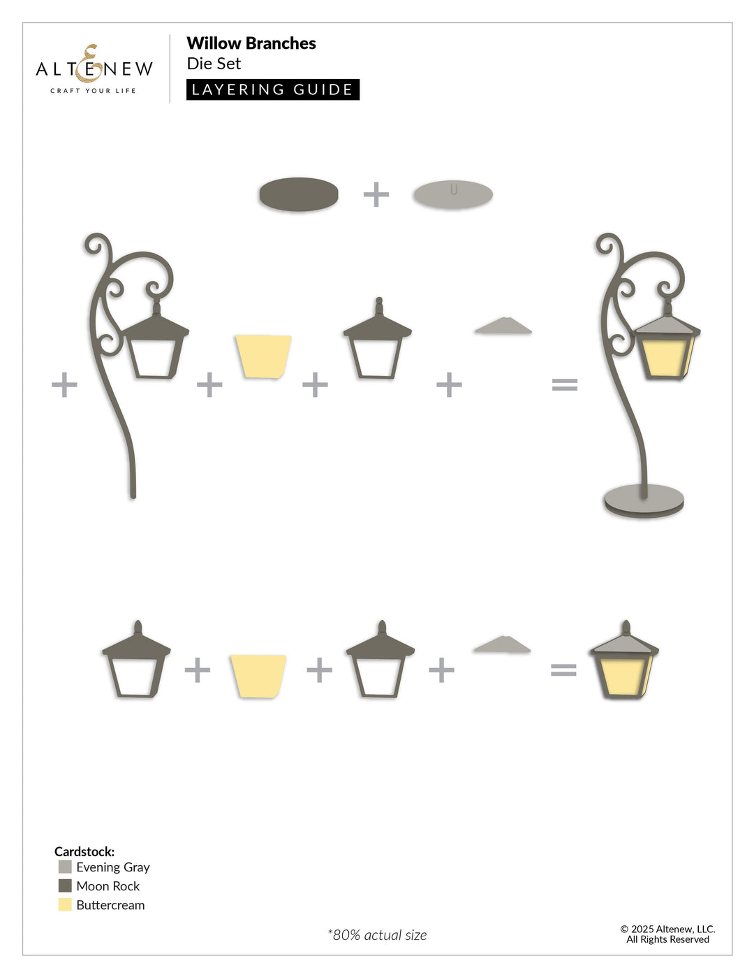 Die & Stencil Bundle Willow Branches