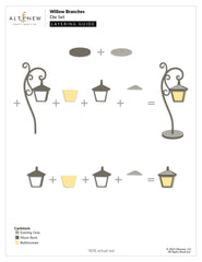 Die & Stencil Bundle Willow Branches