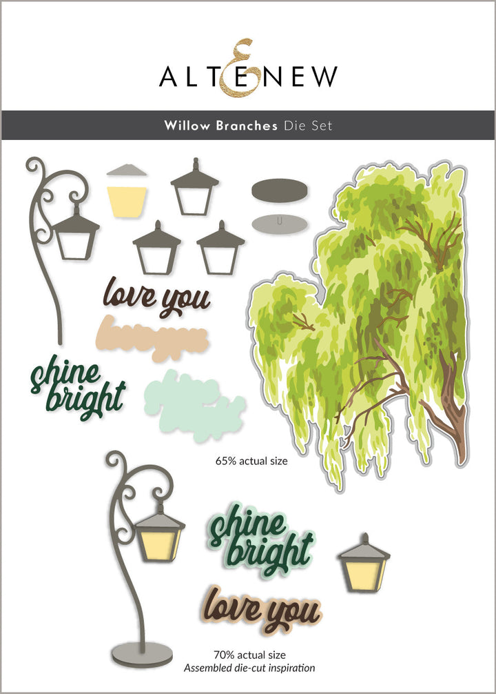 Die & Stencil Bundle Willow Branches