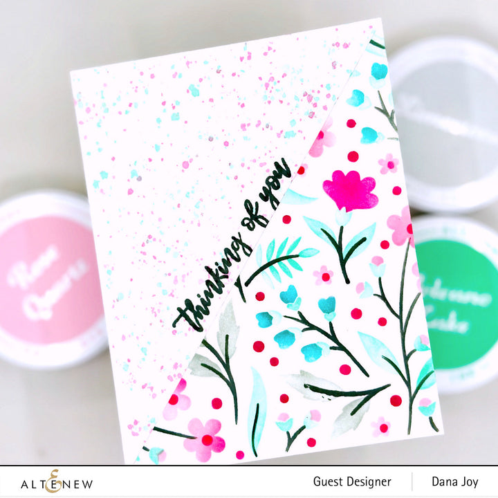 Die & Stencil Bundle Zero Waste Field Of Flowers