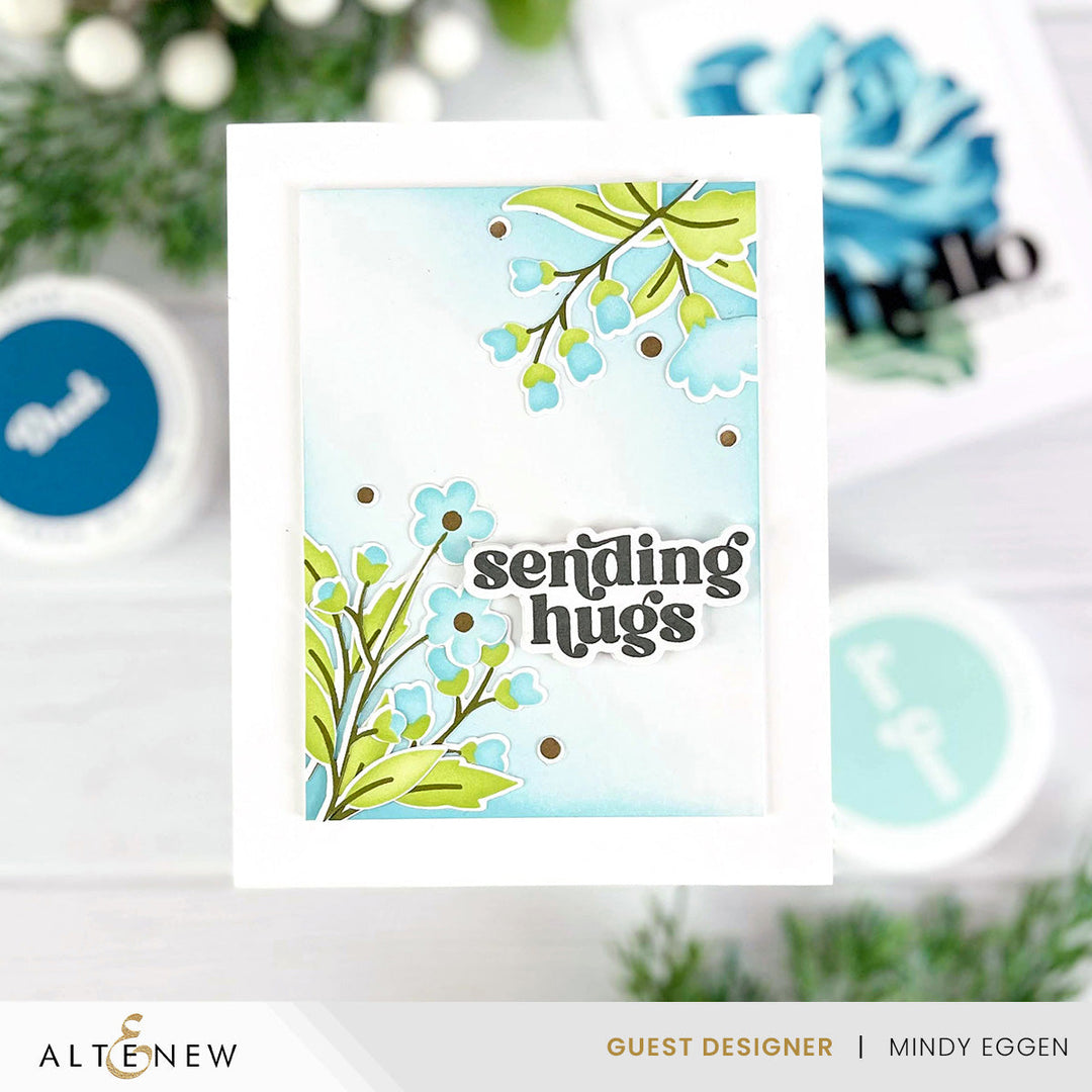 Die & Stencil Bundle Zero-Waste Field of Flowers