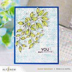 Die & Stencil & Embossing Folder & Betterpress Plate Bundle Rustling Leaves
