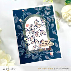 Die & Stencil & Embossing Folder & Betterpress Plate Bundle Rustling Leaves