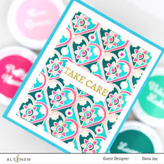 Die & Stencil & Hot Foil Plate Bundle Dainty Hearts