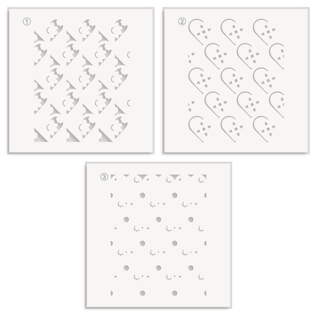 Die & Stencil & Hot Foil Plate Bundle Dear Heart
