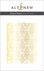 Die & Stencil & Hot Foil Plate Bundle Dear Heart