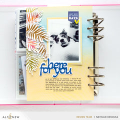 Die & Stencil & Hot Foil Plate Bundle Delicate Palms