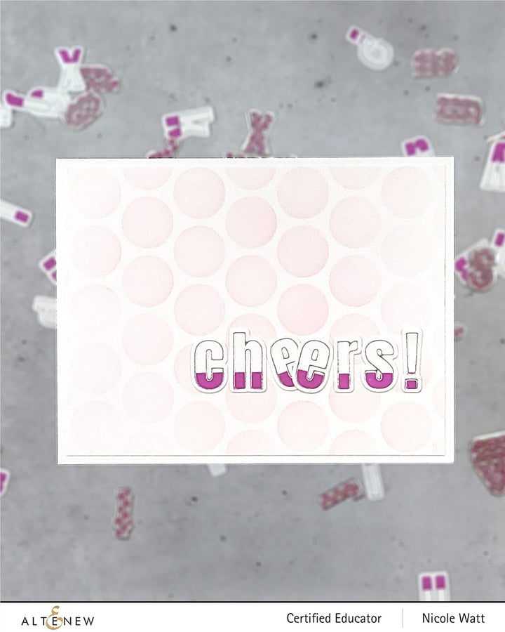 Die & Stencil & Hot Foil Plate Bundle Essential Alpha