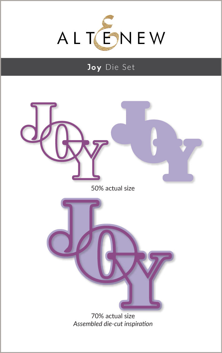 Die & Stencil & Hot Foil Plate Bundle Joy
