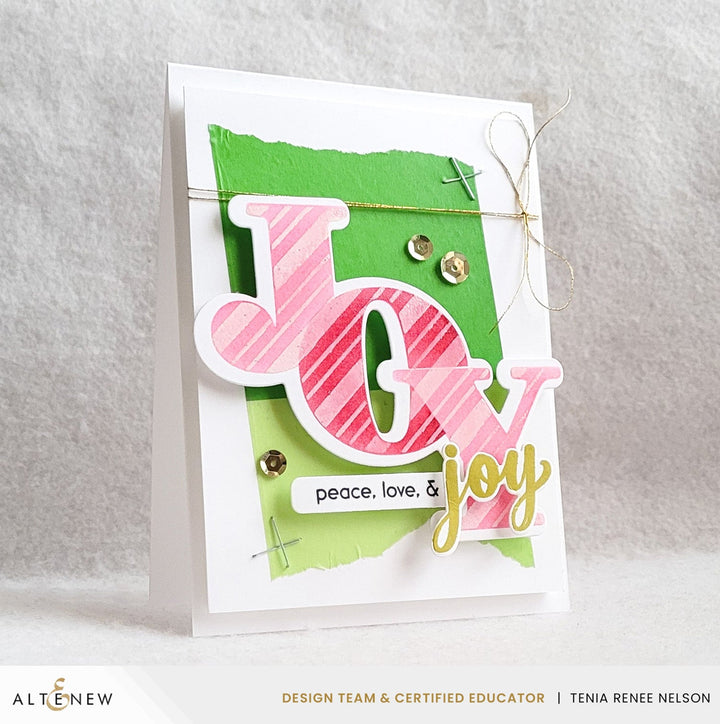 Die & Stencil & Hot Foil Plate Bundle Joy
