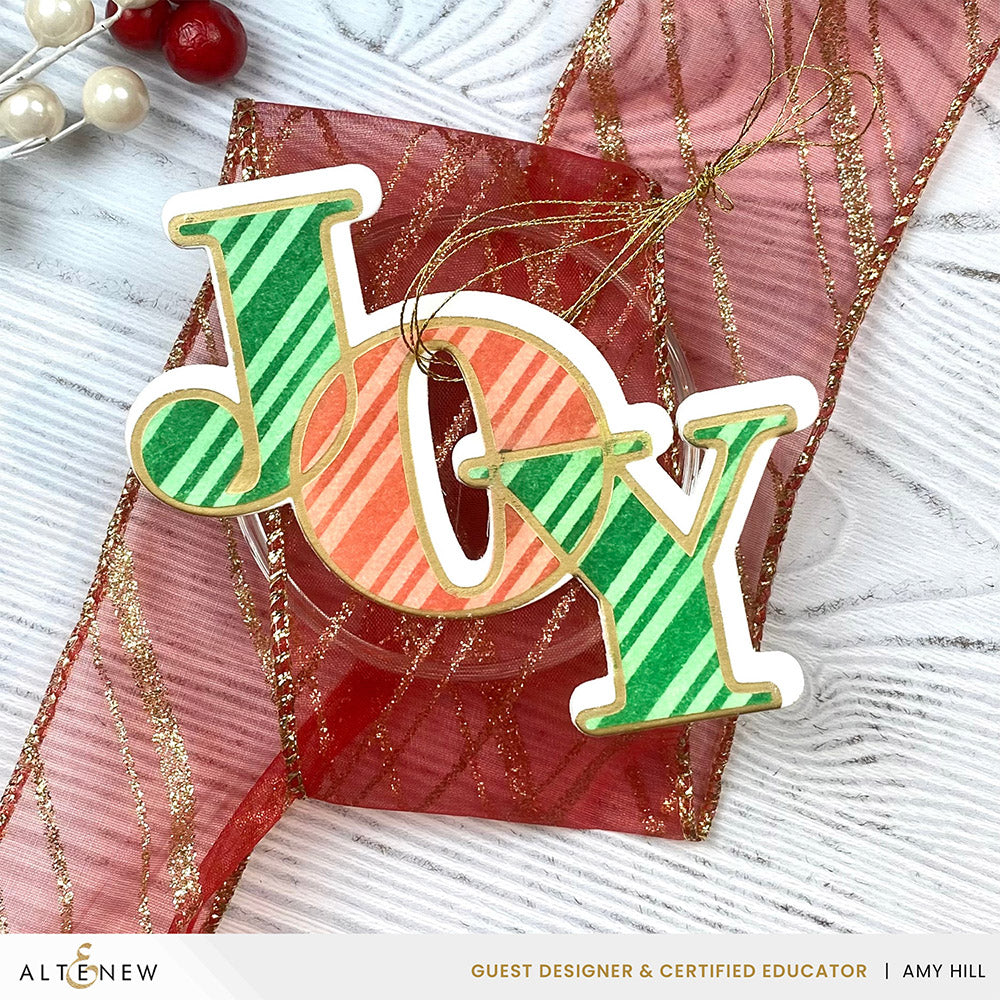 Die & Stencil & Hot Foil Plate Bundle Joy