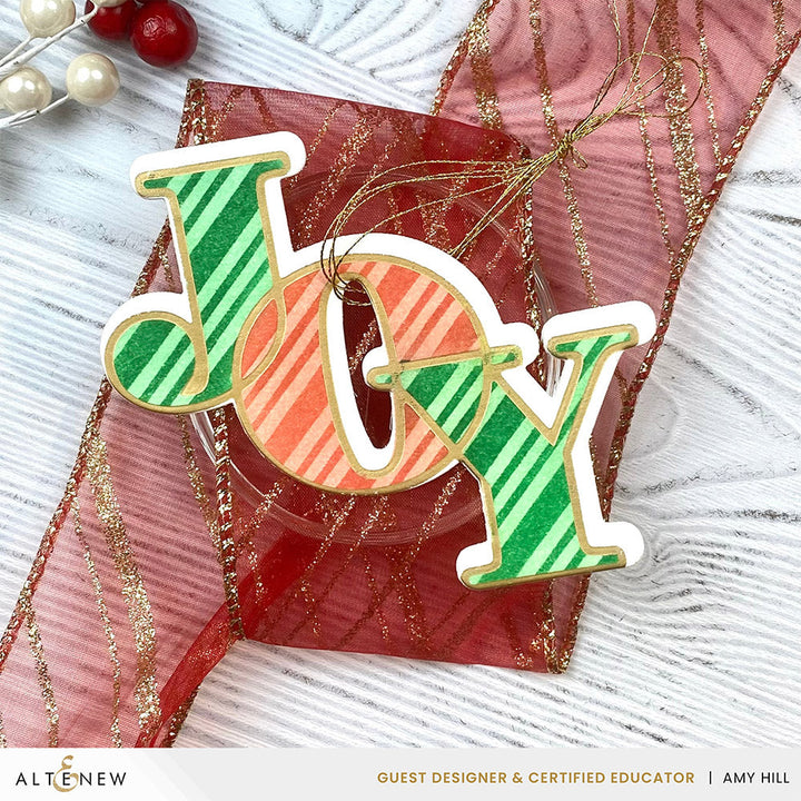 Die & Stencil & Hot Foil Plate Bundle Joy