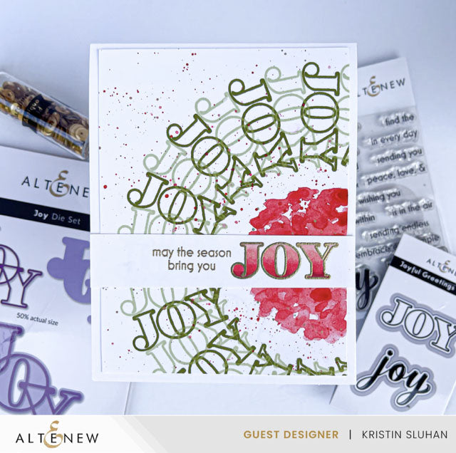 Die & Stencil & Hot Foil Plate Bundle Joy