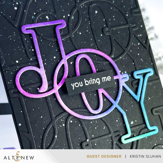 Die & Stencil & Hot Foil Plate Bundle Joy