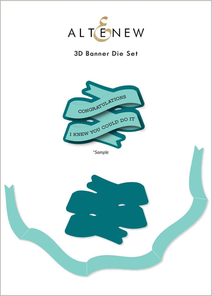 Dies 3D Banner Die Set
