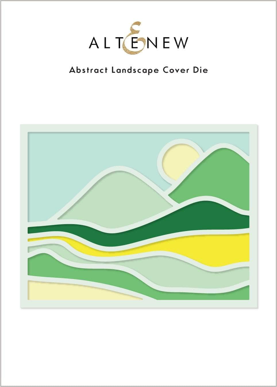Dies Abstract Landscape Cover Die