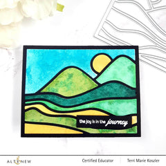 Dies Abstract Landscape Cover Die
