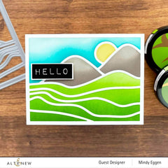 Dies Abstract Landscape Cover Die