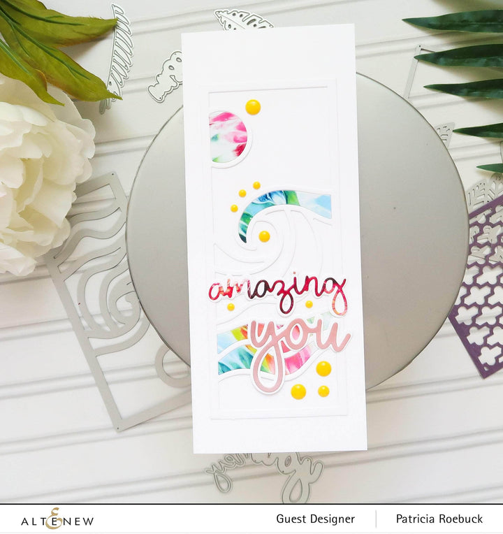 Dies Abstract Seascape Slim Cover Die