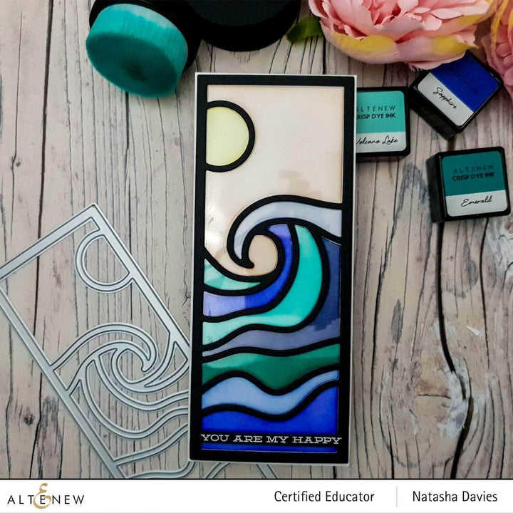Dies Abstract Seascape Slim Cover Die
