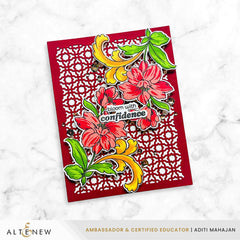 Dies Alhambra Mosaic Cover Die