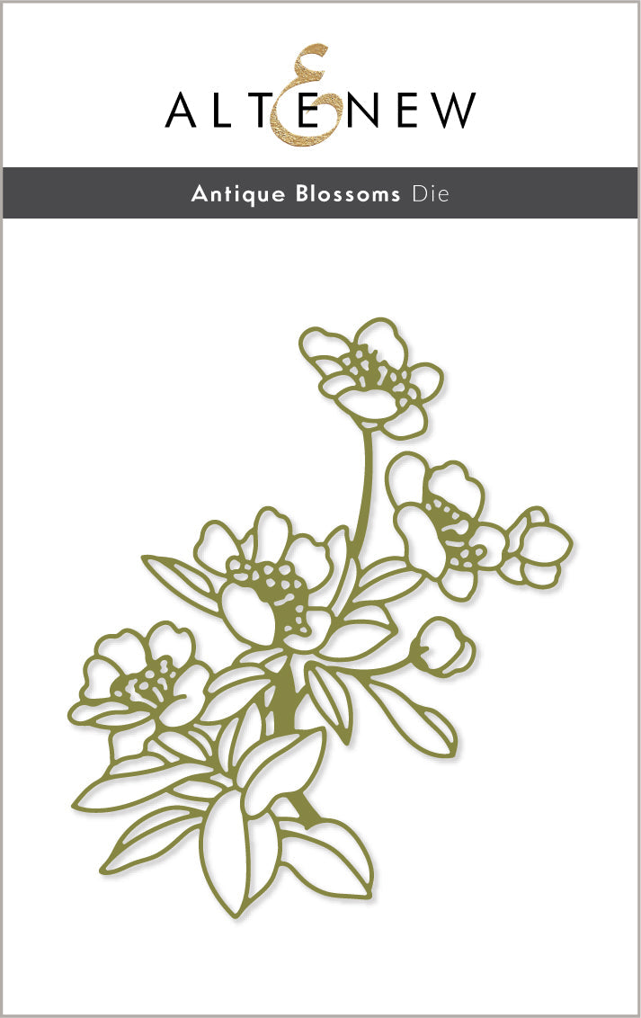 Dies Antique Blossoms Die