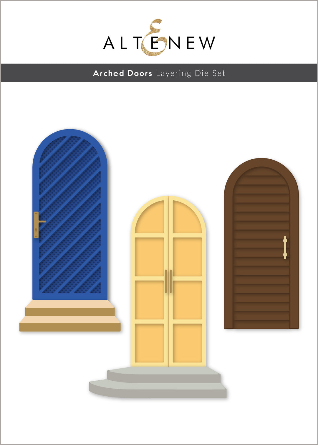 Dies Arched Doors Layering Die Set