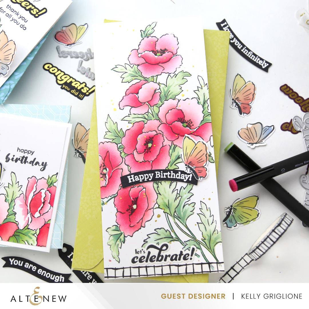 Dies & Betterpress Plate Bundle Celebration Sentiments